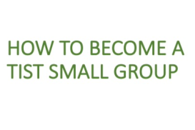 Cluster Servant Series: How to Become a TIST Small Group